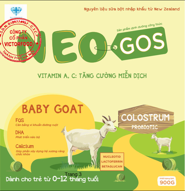 Sữa NEO GOS BABY GOAT