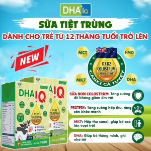 Sữa tiệt trùng DHA IQ